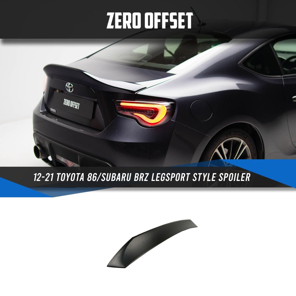 Legsport Style Spoiler for Toyota 86 (ZN6)/Subaru BRZ (ZC6) 2012-2021 – image 13