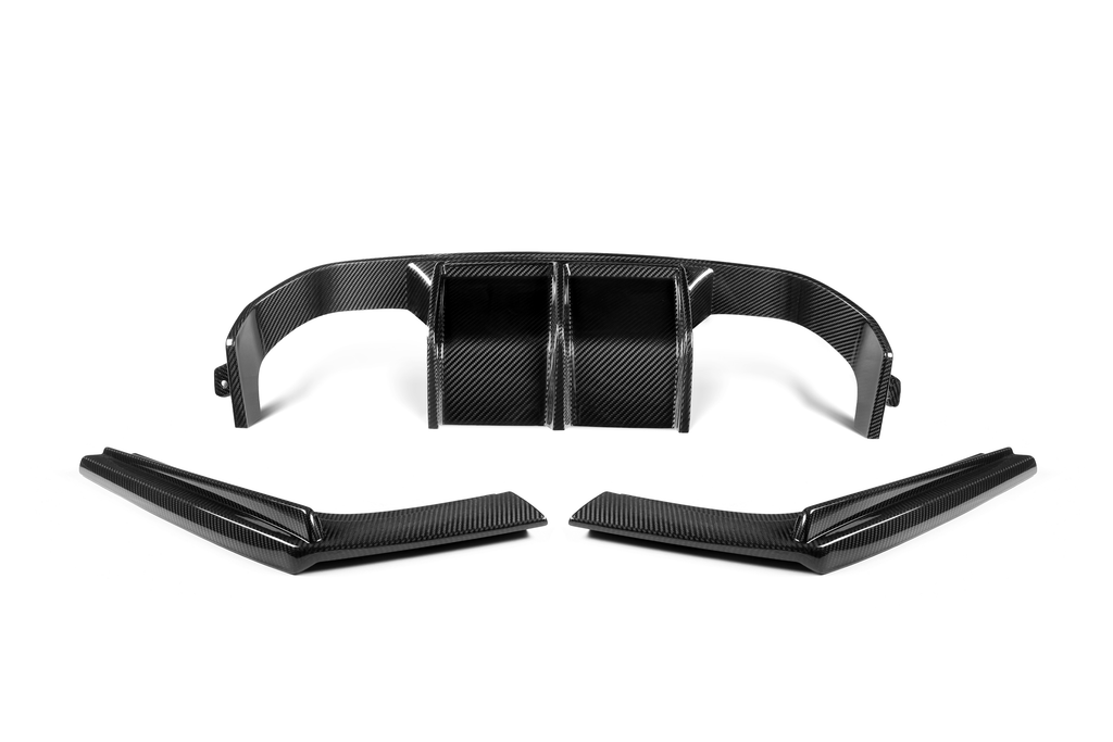 Vorsteiner Style Pre Pregged Carbon Fiber Rear Diffuser for BMW M3 F80 / M4 F82 F83 2014-2020 – image 17