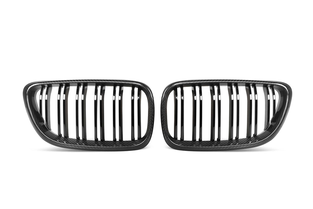 M Performance Style Pre Pregged Dry Carbon Fiber Grille (Dual Slat) for BMW 2 Series F22 F23 / M2 F87 Non Comp 2014-2020