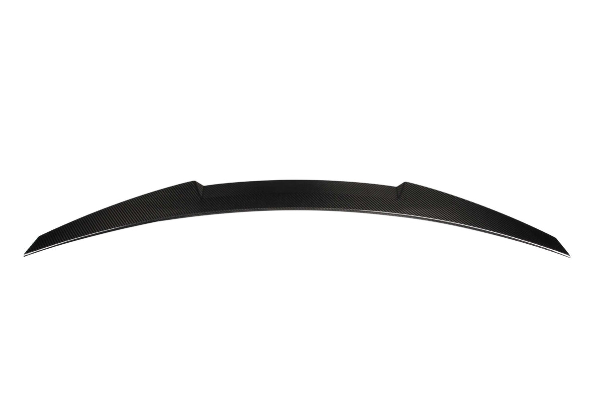 M4 Style Pre Pregged Dry Carbon Fiber Spoiler for BMW 3 Series / M3 E90 Sedan 2006-2011 – image 2