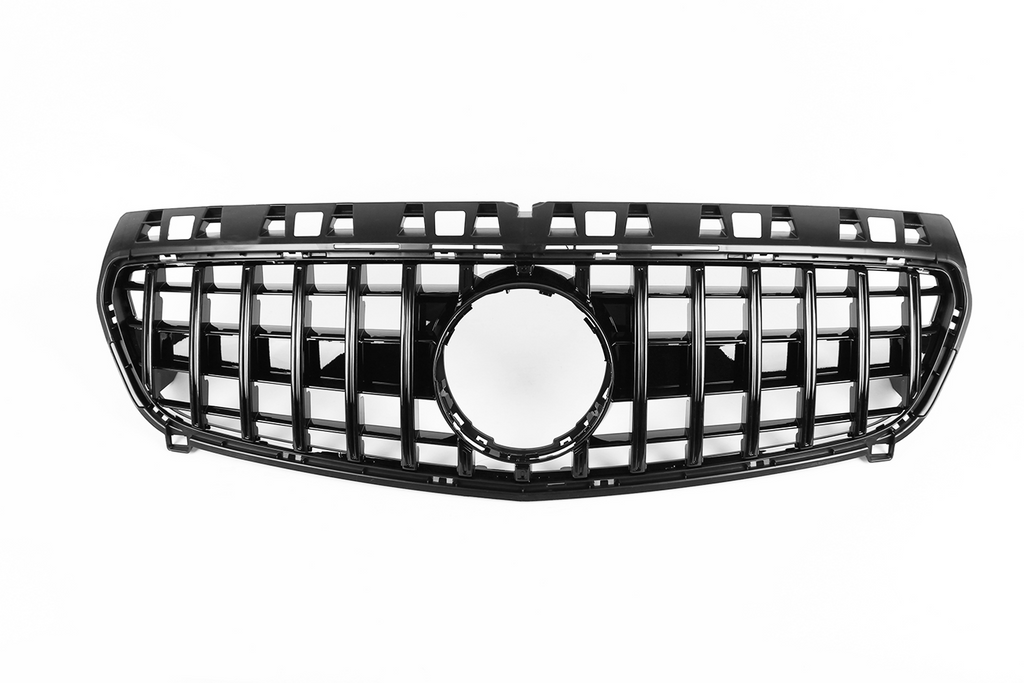 AMG Panamericana Style Grille for Mercedes-Benz A Class W176 2013-2015 - Black – image 6