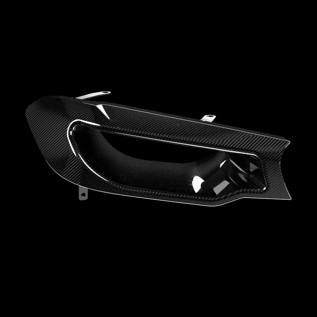 BMW G30 Carbon Fiber Headlight Delete – Side View