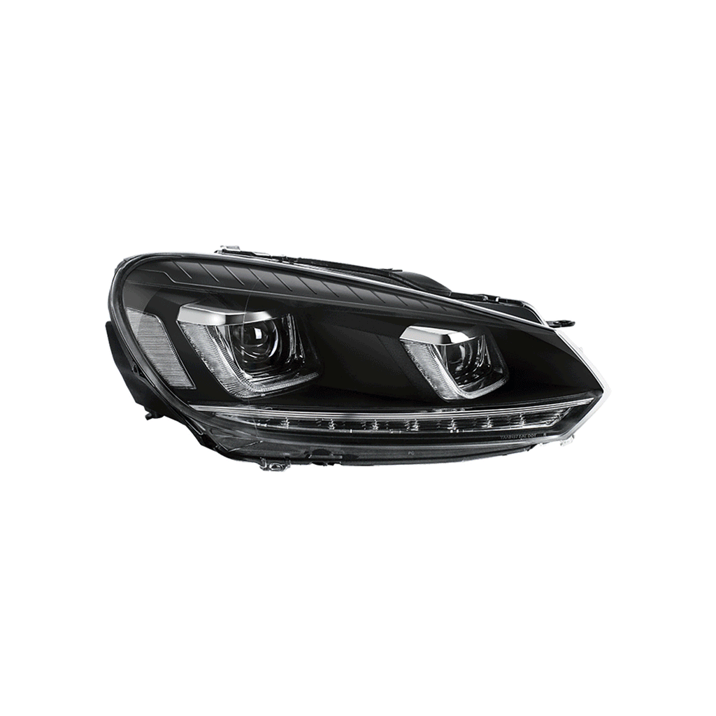 2008-2013 VW Golf MK7R Style Sequential LED Headlights (MK6)