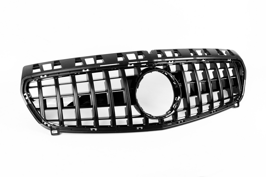 AMG Panamericana Style Grille for Mercedes-Benz A Class W176 2013-2015 - Black – image 7