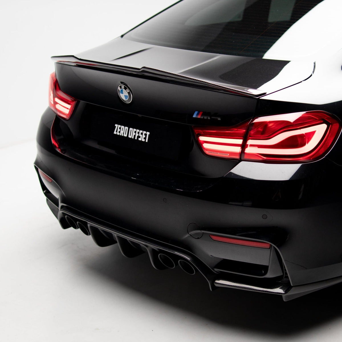 PSM Spoiler Pre Pregged Dry Carbon Fiber Style for BMW M4 F82 2014-2020 – image 7