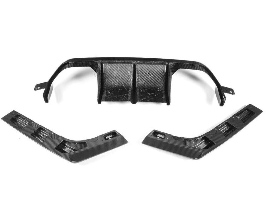 Vorsteiner Style Pre Pregged Carbon Fiber Rear Diffuser for BMW M3 F80 / M4 F82 F83 2014-2020 – image 18