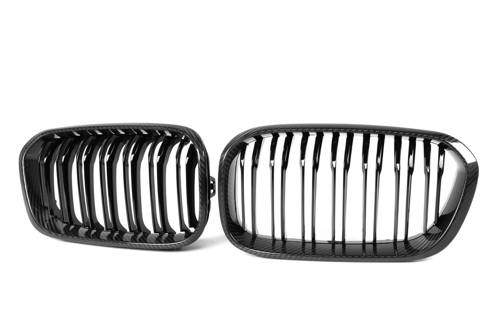 M Performance Style Pre Pregged Dry Carbon Fiber Grille (Dual Slat) for BMW 1 Series F20 2015-2019 – Photo 6