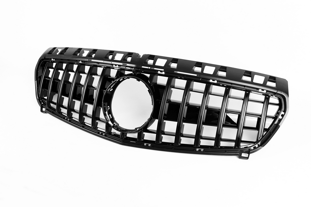 AMG Panamericana Style Grille for Mercedes-Benz A Class W176 2013-2015 - Black – image 8