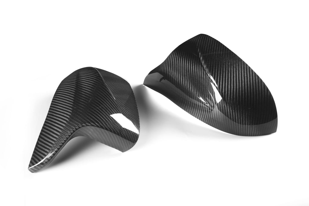M Performance Style Pre Pregged Dry Carbon Fibre Mirror Caps for BMW X3M/X4M/X5M/X6M F97/F98/F95/F96 – image 2