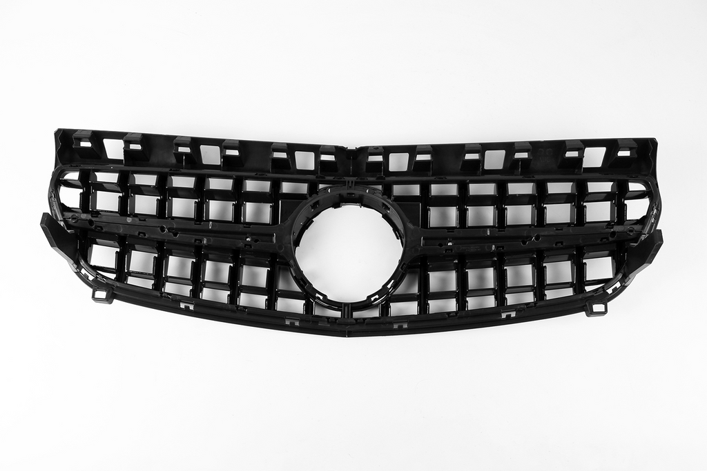 AMG Panamericana Style Grille for Mercedes-Benz A Class W176 2013-2015 - Silver – image 4