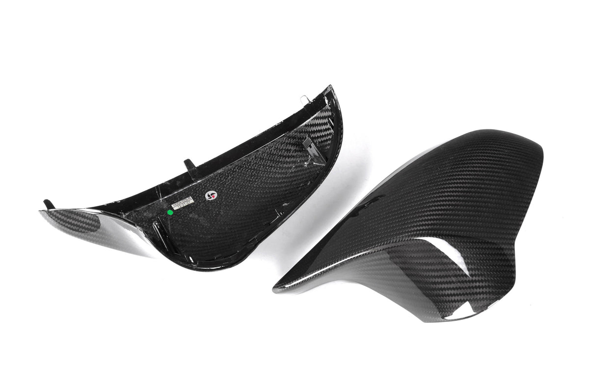 M-Performance Style Pre Pregged Dry Carbon Fiber Mirrors Caps for BMW M2 Comp F87 / M3 F80 / M4 F82 F83 – image 8