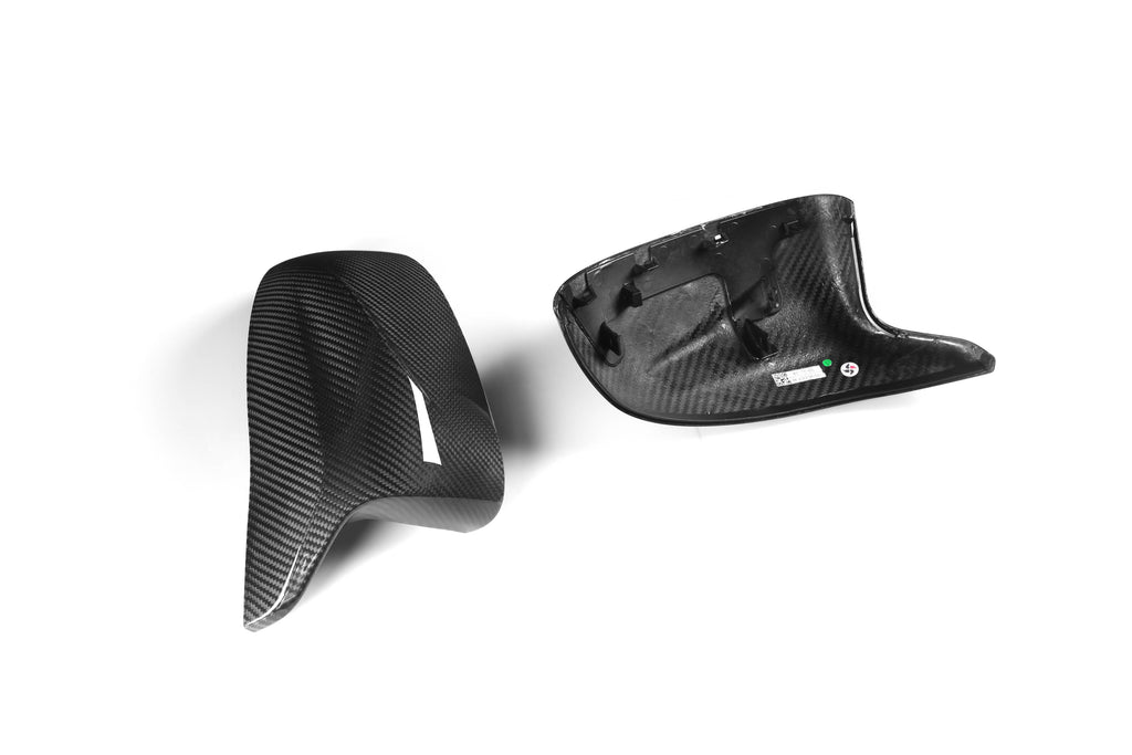 M Performance Style Pre Pregged Dry Carbon Fibre Mirror Caps for BMW X3M/X4M/X5M/X6M F97/F98/F95/F96 – image 3