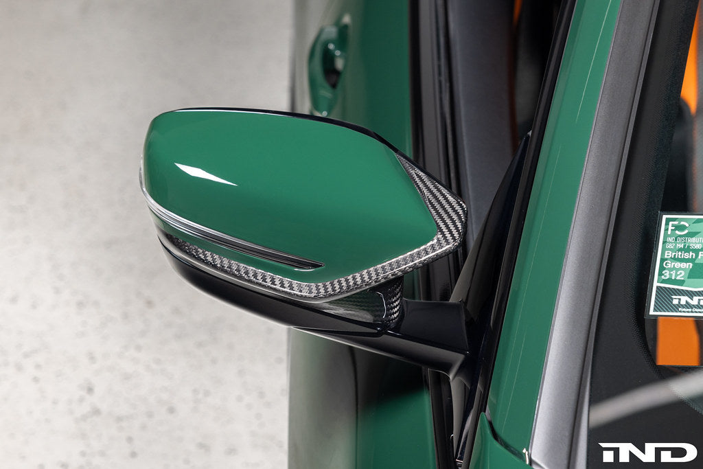 Carbon Mirror Caps for BMW M2 G87 / M3 G80 G81 / M4 G82 G83 – image 4