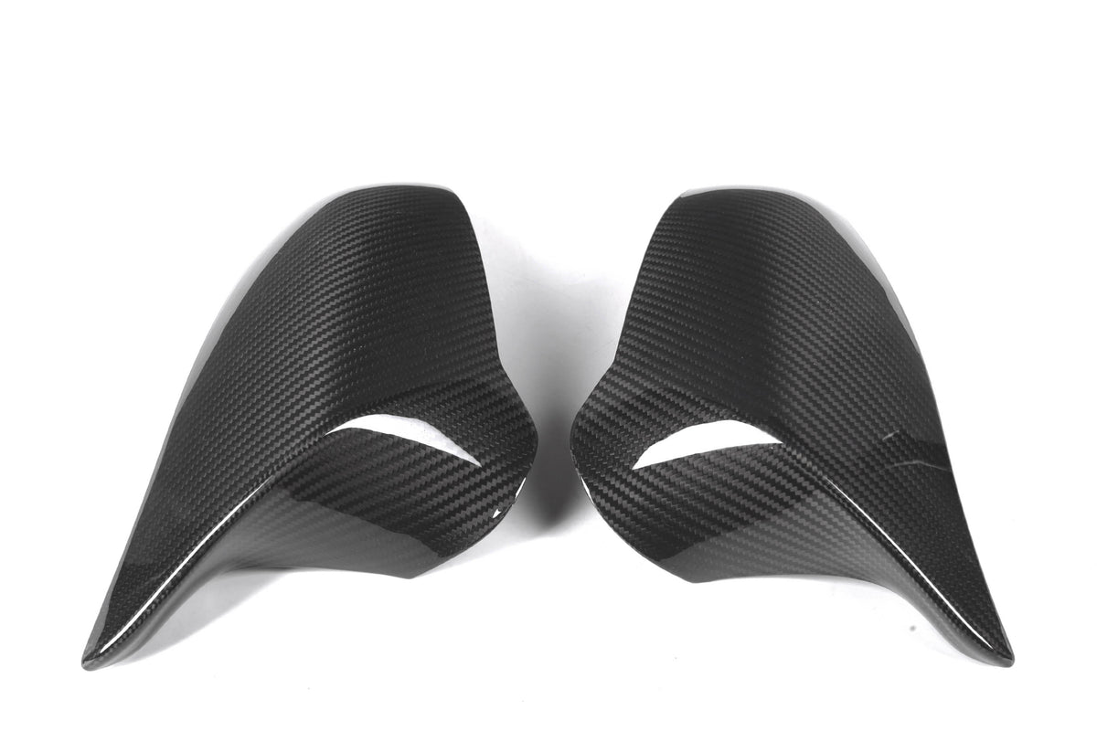 M-Performance Style Pre Pregged Dry Carbon Fiber Mirrors Caps for BMW M2 Comp F87 / M3 F80 / M4 F82 F83 – image 9