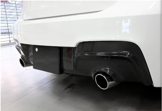 3D Design Style Rear Diffuser (Carbon Fibre) for BMW 1 Series (F20) Pre LCi - 2012- 14 – image 3