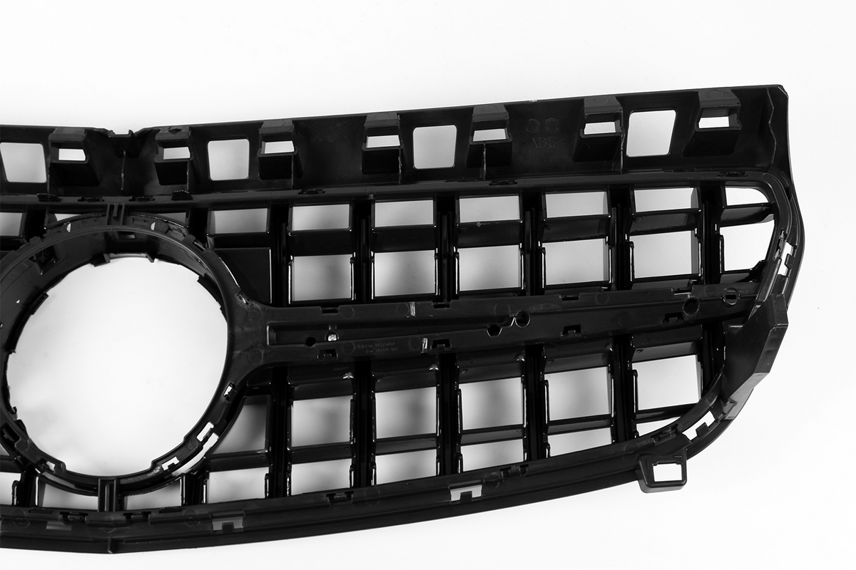 AMG Panamericana Style Grille for Mercedes-Benz A Class W176 2013-2015 - Silver – image 5