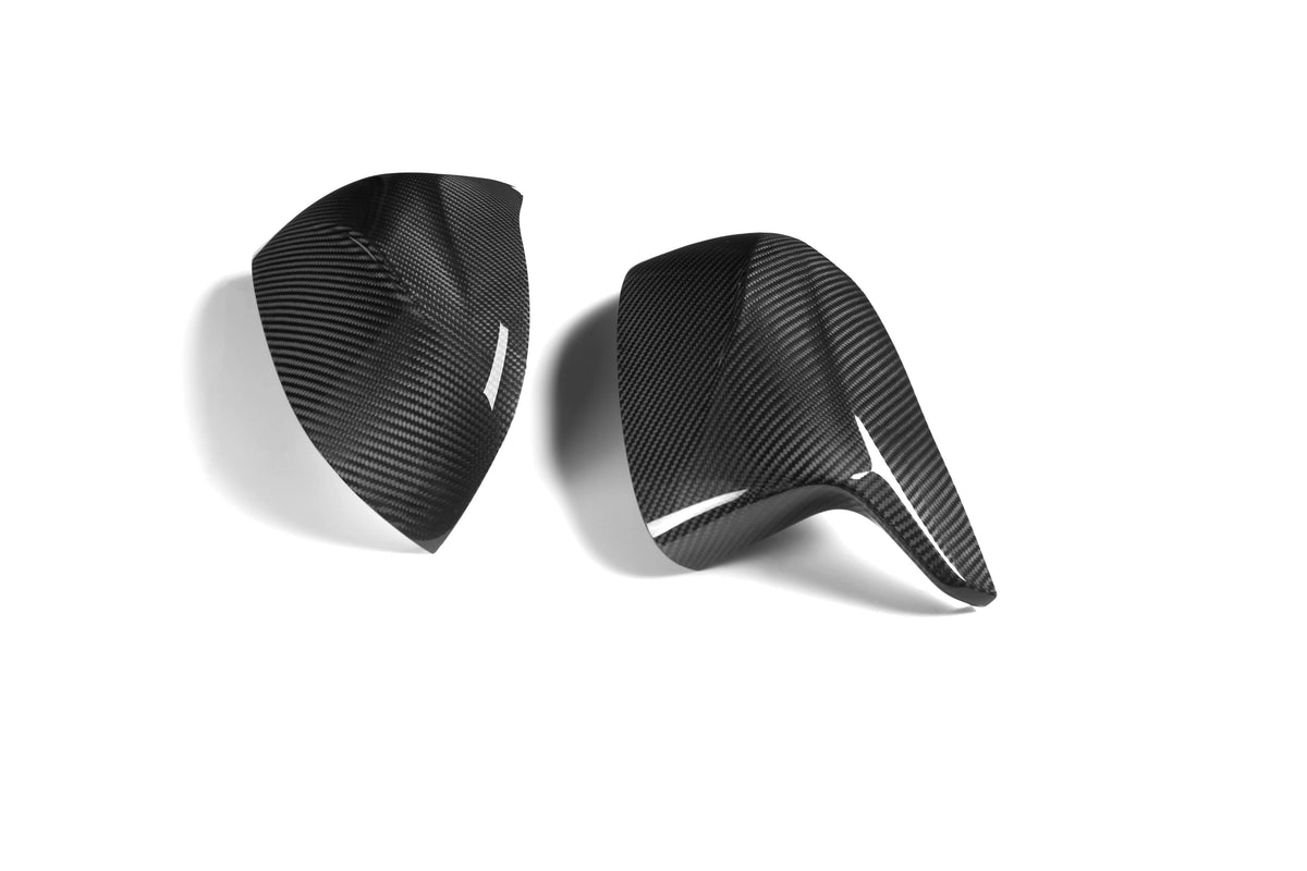 M Performance Style Pre Pregged Dry Carbon Fibre Mirror Caps for BMW X3M/X4M/X5M/X6M F97/F98/F95/F96 – image 4