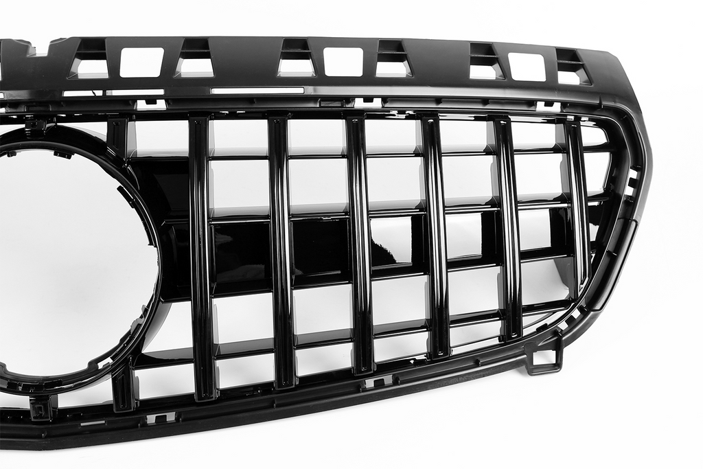 AMG Panamericana Style Grille for Mercedes-Benz A Class W176 2013-2015 - Black – image 10