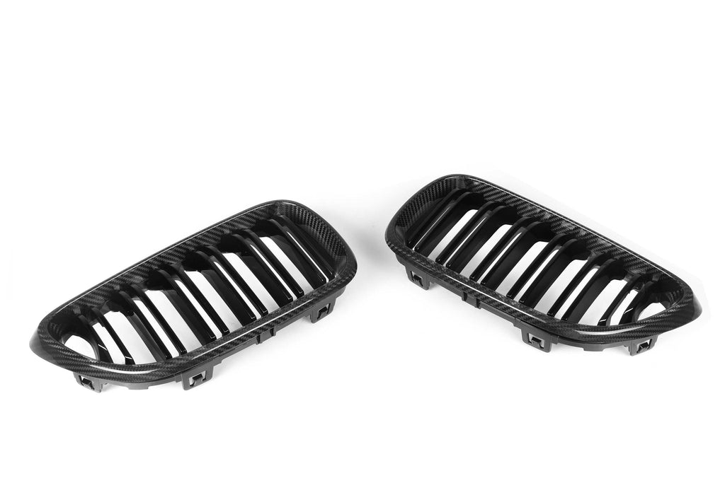 M Performance Style Pre Pregged Dry Carbon Fiber Grille (Dual Slat) for BMW 2 Series F22 F23 / M2 F87 Non Comp 2014-2020 – Photo 3