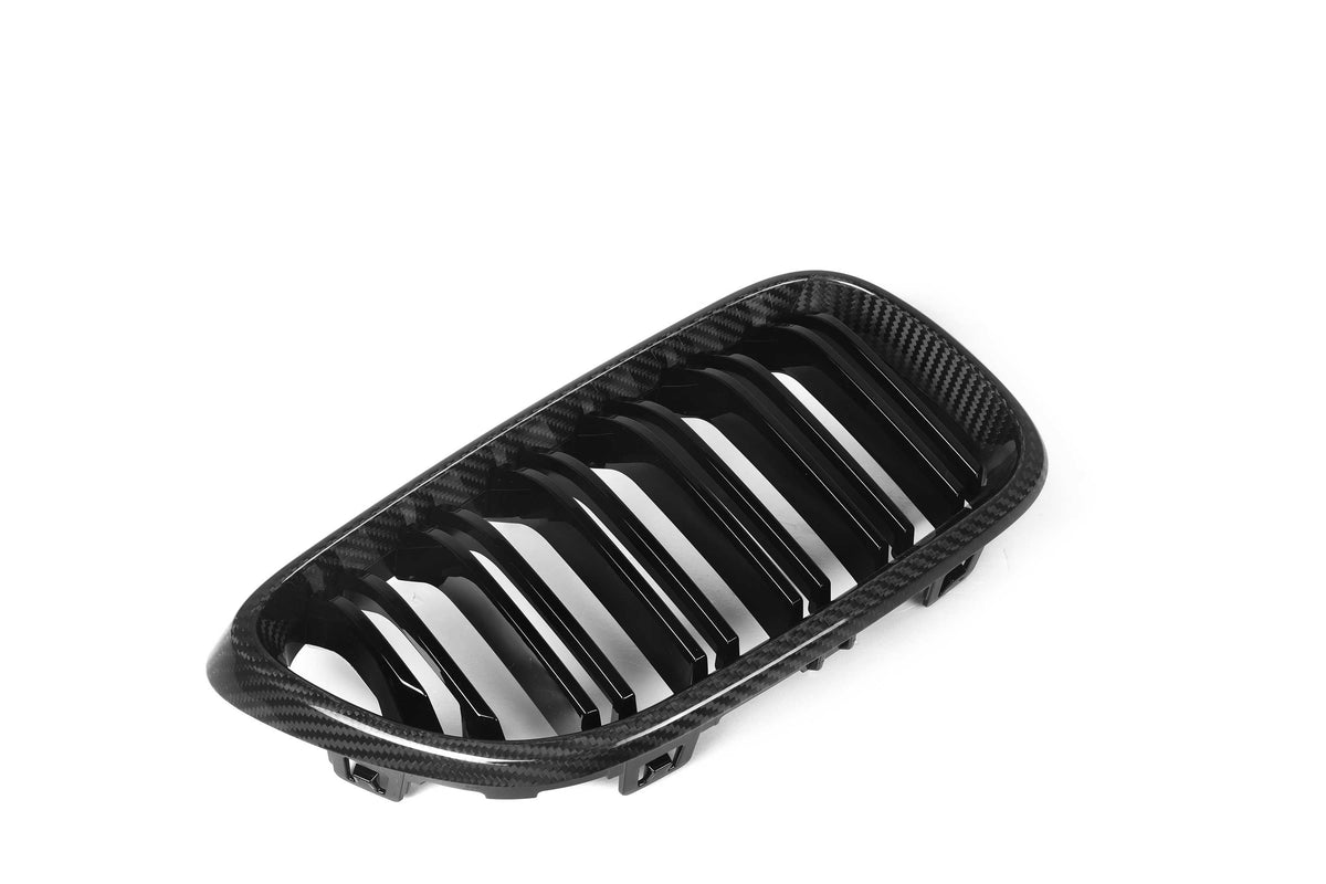 M Performance Style Pre Pregged Dry Carbon Fiber Grille (Dual Slat) for BMW 2 Series F22 F23 / M2 F87 Non Comp 2014-2020 – Photo 4