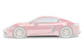 Pre Pregged Carbon Fiber Side Skirts for Porsche 718 Cayman/Boxster S,T,GTS,GTS 4.0,Spyder,GT4,GT4RS 981 982 2012-2025