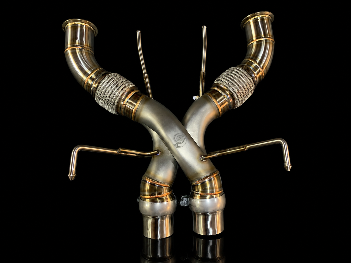Project Gamma McLaren 750S Z-Pipe - Stainless Steel Performance Exhaust