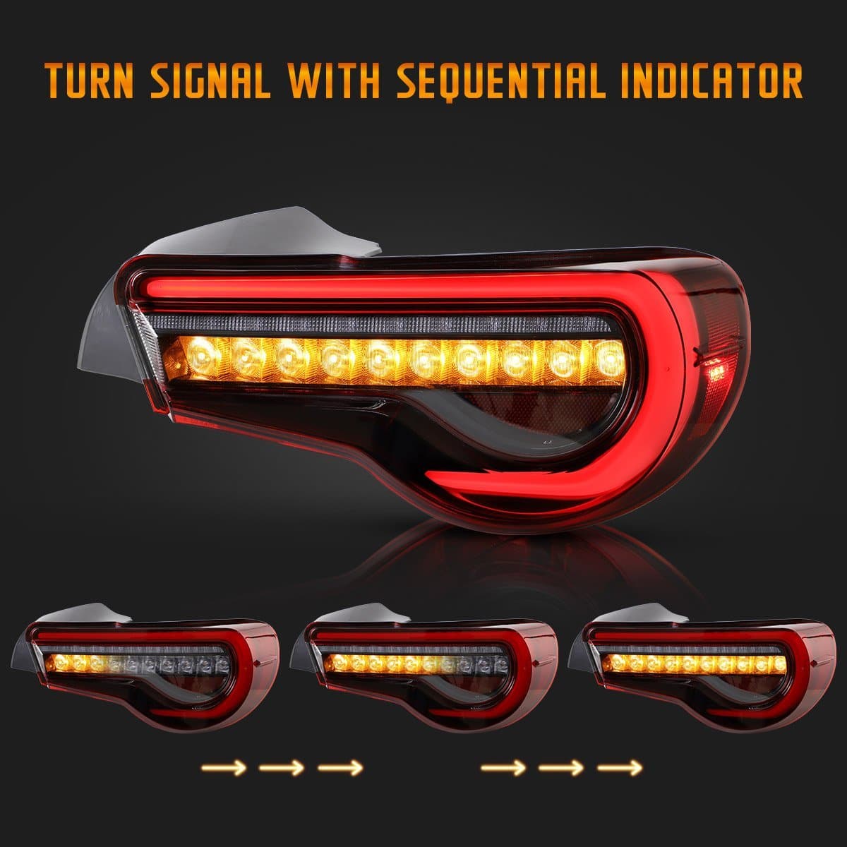 2012-2021 Toyota 86 / Subaru BRZ Sequential LED Tail Lights – image 6