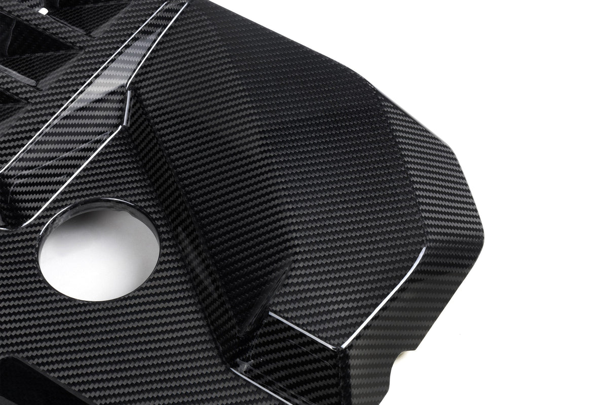 OEM Style Pre Pregged Dry Carbon Engine Cover For BMW M2 G87 / M3 G80 G81 / M4 G82 G83 2020+ – image 12