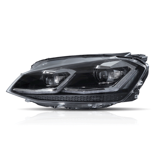 2012-2020 VW MK7.5R Style Sequential LED Headlights (MK7)