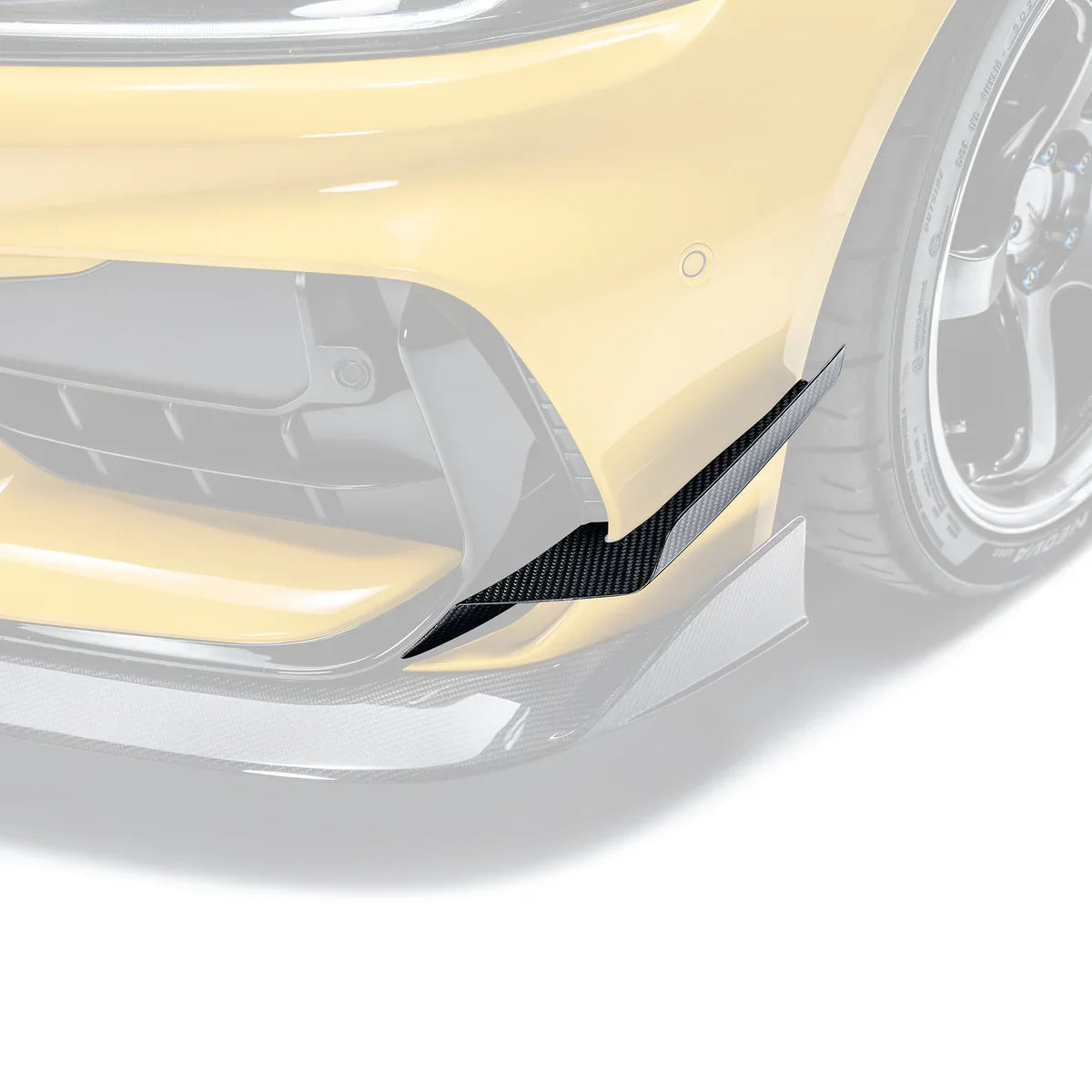 Prepreg Front Bumper Canards for Toyota GR Supra (ADRO Bumper) 2019+