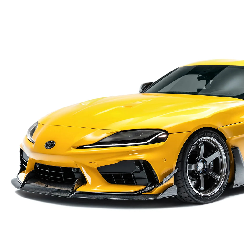 Prepreg Front Bumper Canards for Toyota GR Supra (ADRO Bumper) 2019+ – Photo 4