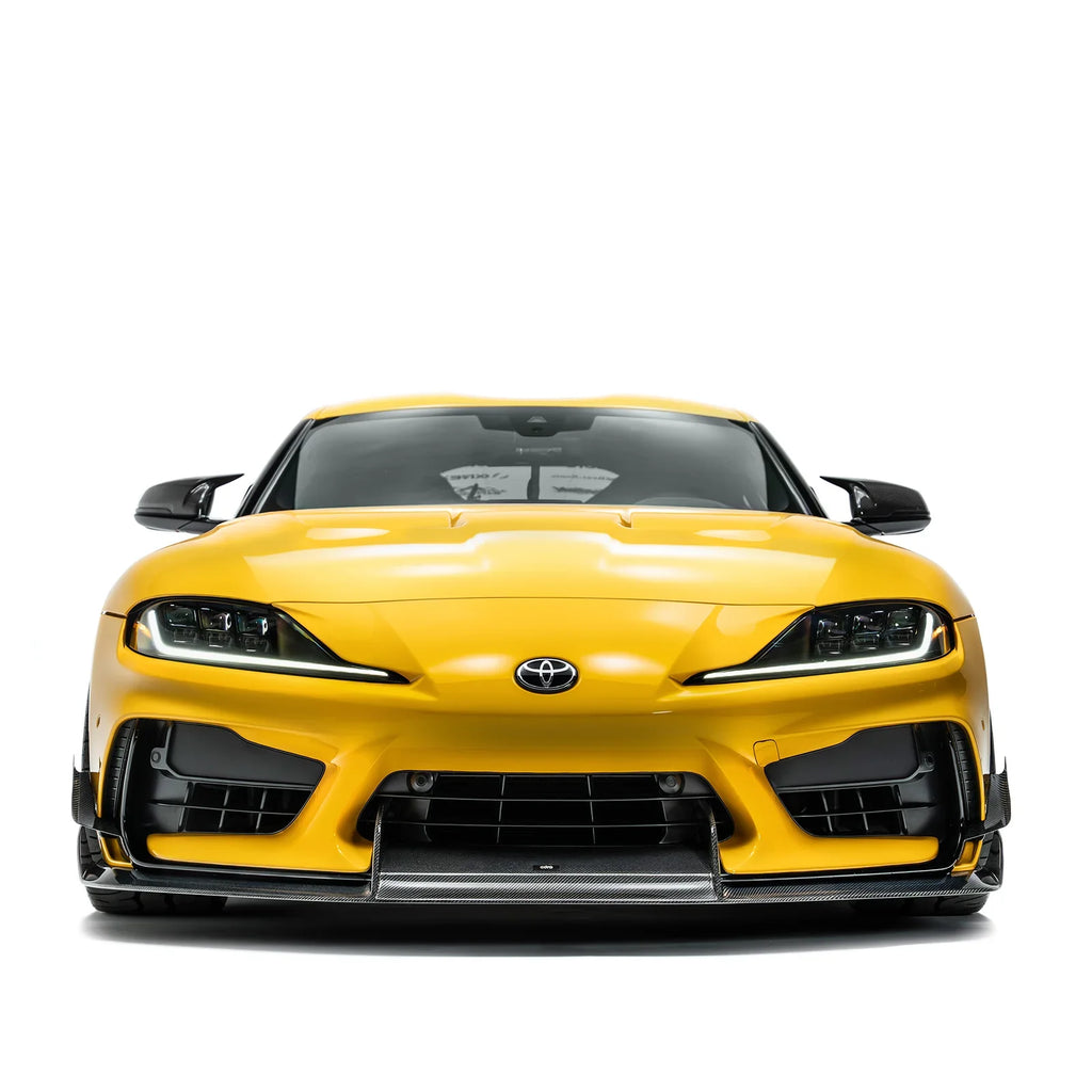 Prepreg Front Bumper Canards for Toyota GR Supra (ADRO Bumper) 2019+ – Photo 5