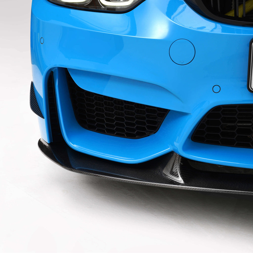 BMW M3 F80 & M4 F82 Carbon Fiber Front Bumper Canards 2013-2020 – image 7