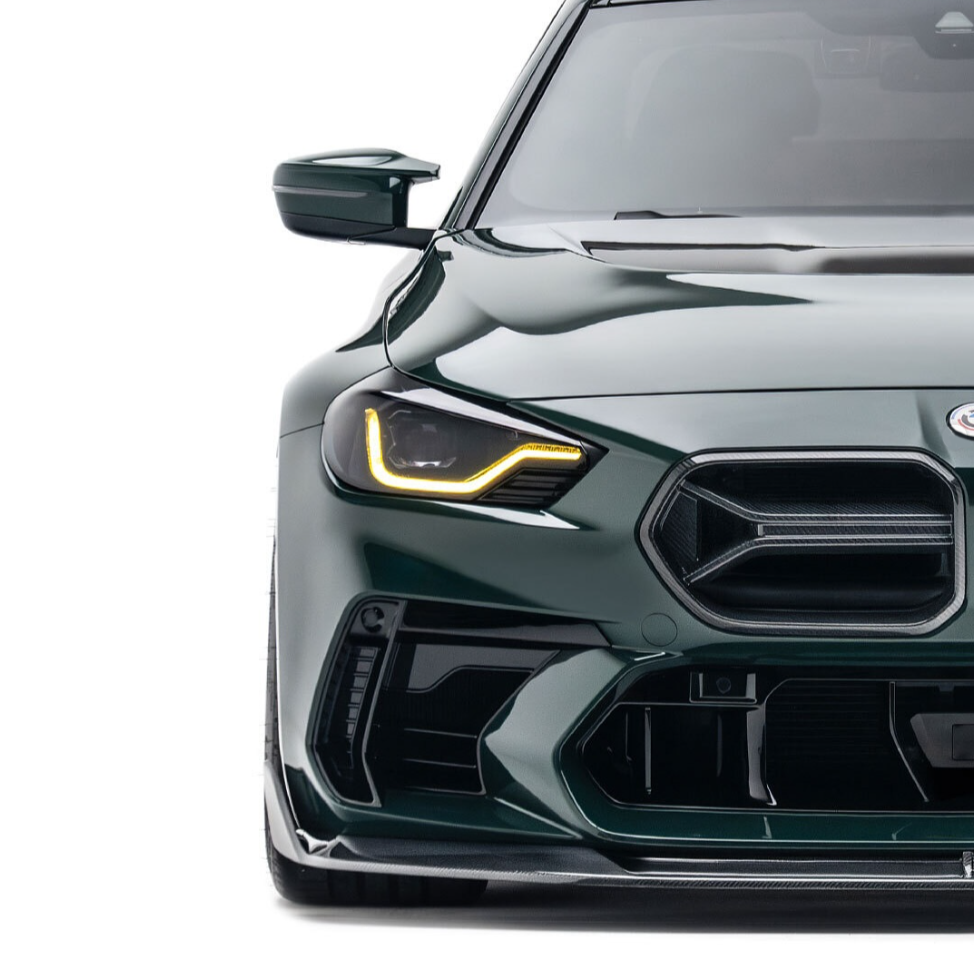 BMW G87 M2 Dry Carbon Fiber Front Grille (for Adro Bumper) – image 14