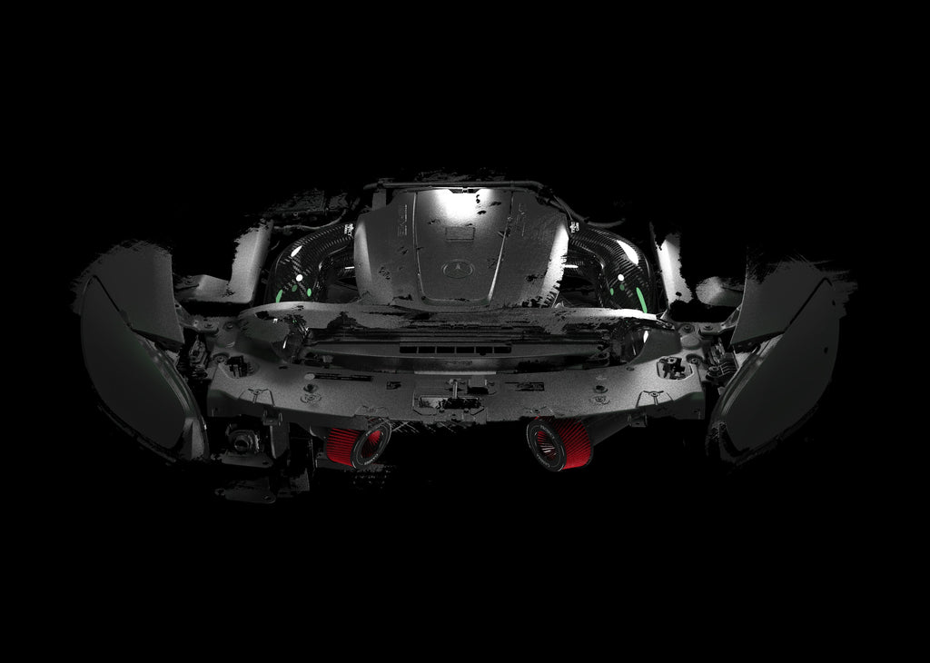 Mercedes AMG GT Carbon Fiber Intake – Side View