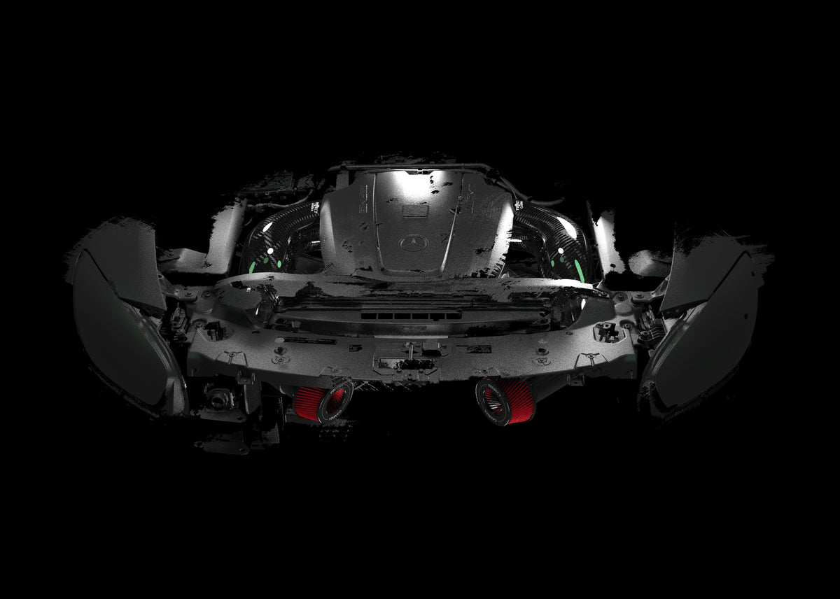 Mercedes AMG GT Carbon Fiber Intake – Side View