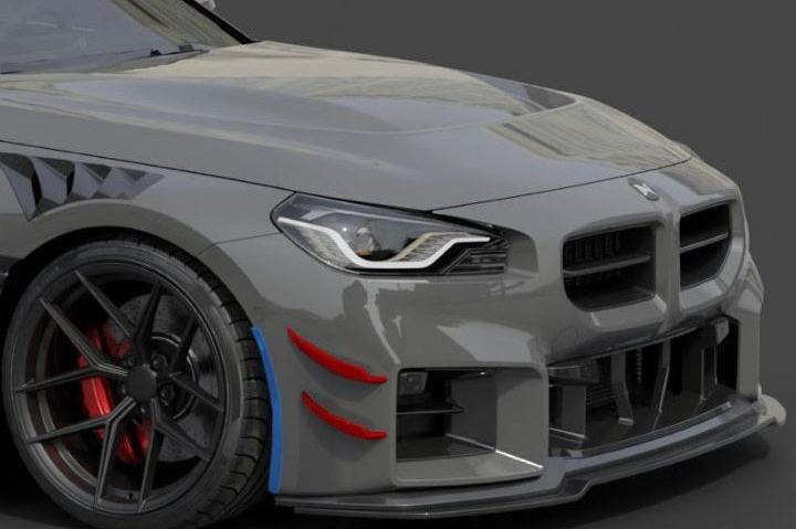Carbon Bumper Canard Set for BMW M2 G87 – image 11