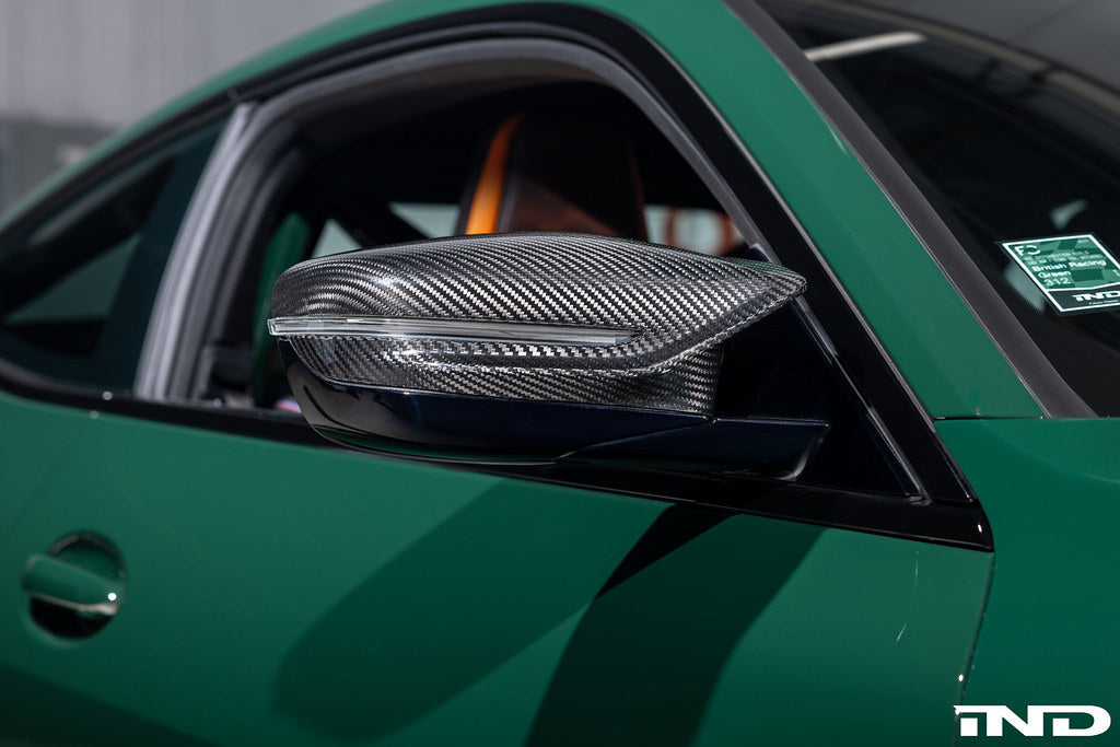 Carbon Mirror Caps for BMW M2 G87 / M3 G80 G81 / M4 G82 G83 – image 9