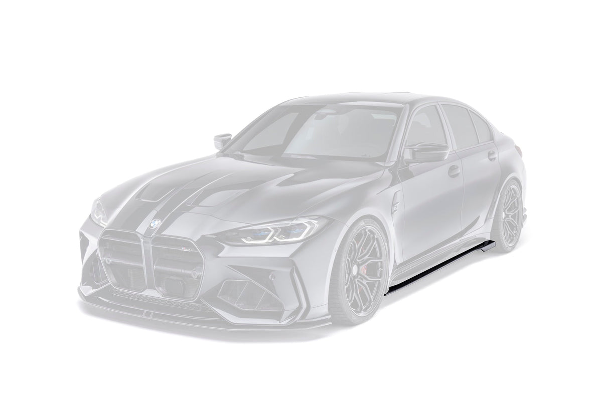 BMW G80 G81 M3 Dry Carbon Fiber Side Skirts 2020+ – image 3
