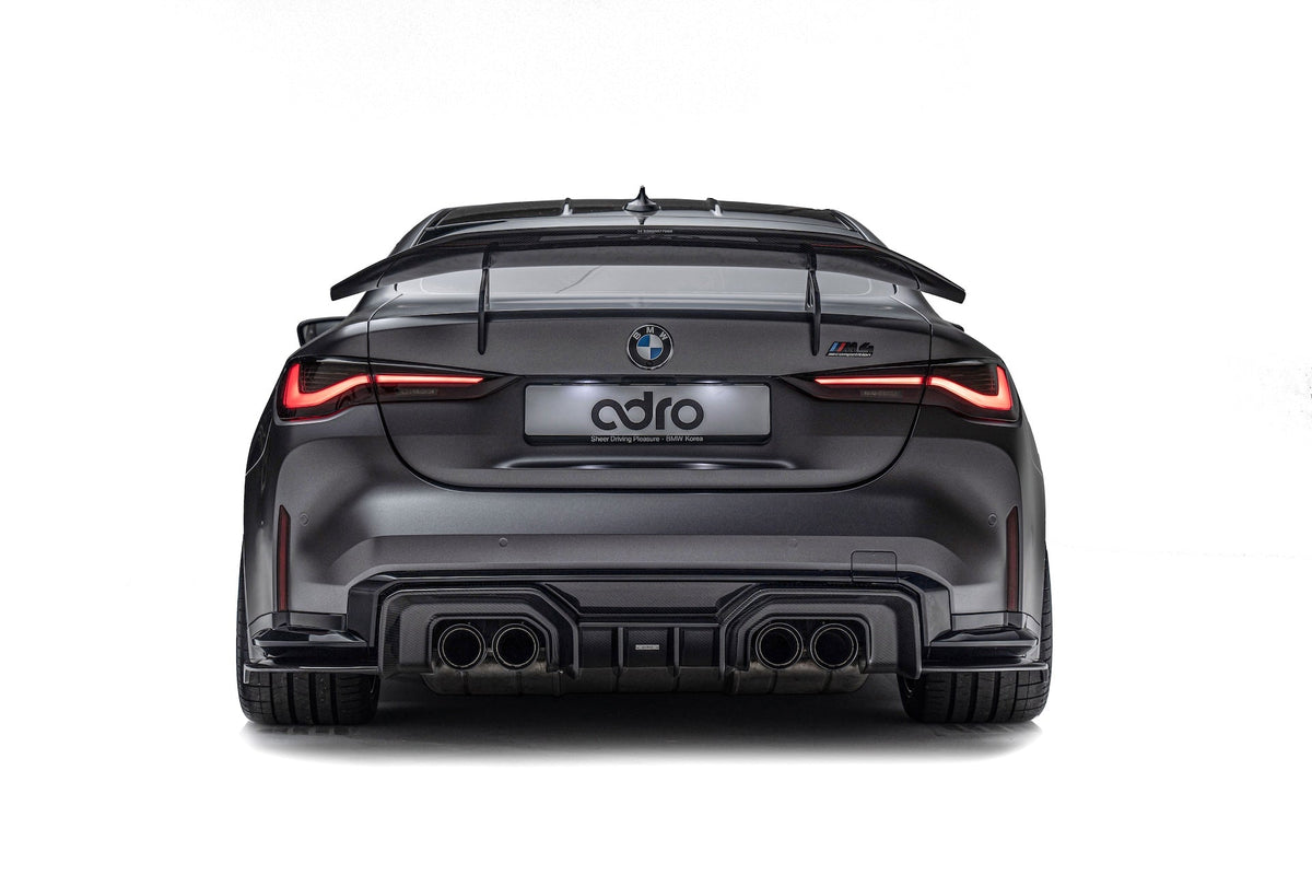 BMW M4 G82 G83 Dry Carbon Fiber Rear Diffuser V1 2020+ – image 2