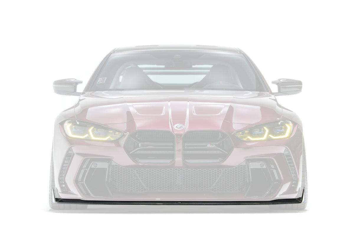 BMW G80 G81 M3 / G82 G83 M4 Dry Carbon Fiber Front Lip for Adro Front Bumper V2 2020+