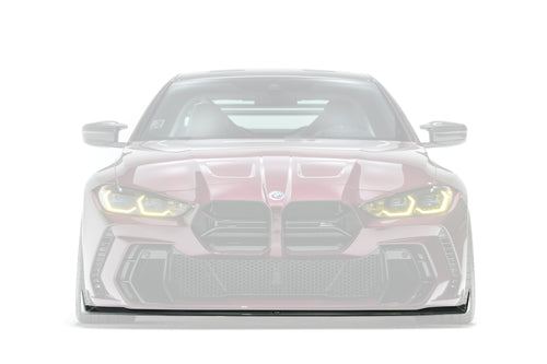 BMW G80 G81 M3 / G82 G83 M4 Dry Carbon Fiber Front Lip for Adro Front Bumper V2 2020+