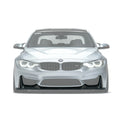 BMW M3 F80 & M4 F82 Carbon Fiber Front Lip Final Edition 2015-2020