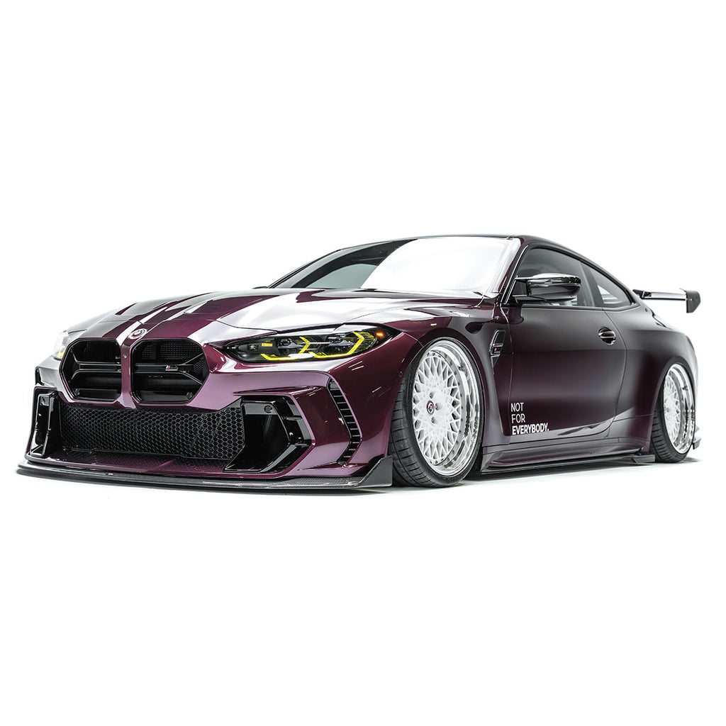 BMW G80 G81 M3 / G82 G83 M4 Dry Carbon Fiber Front Lip for Adro Front Bumper V2 2020+ – image 7