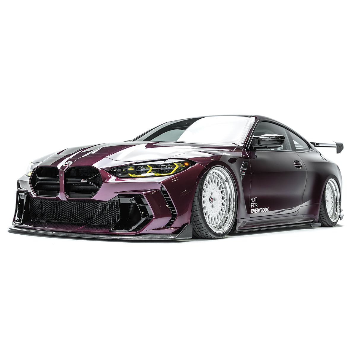 BMW G80 G81 M3 / G82 G83 M4 Dry Carbon Fiber Front Lip for Adro Front Bumper V2 2020+ – image 7