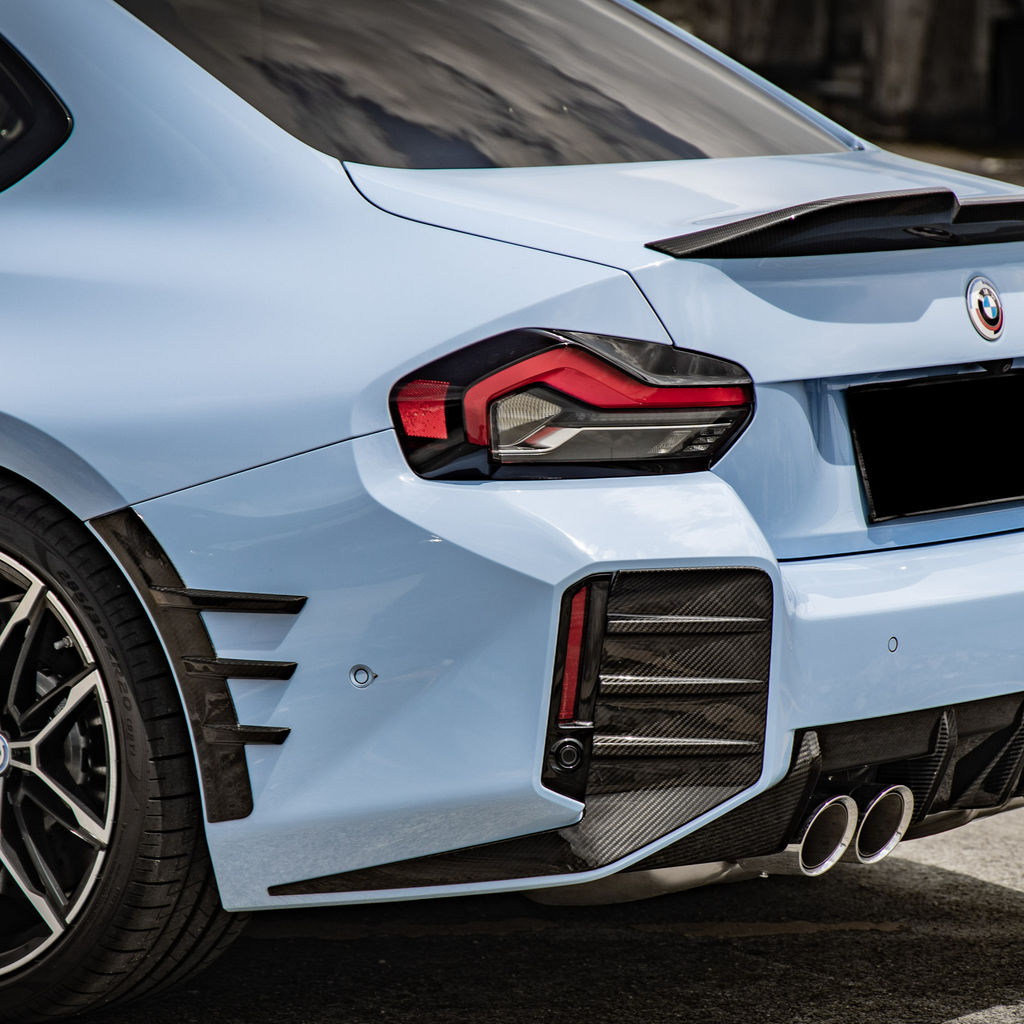 M Performance Style Pre Pregged Dry Carbon Fiber Rear Bumper Trim for BMW M2 G87 2023+ – image 14