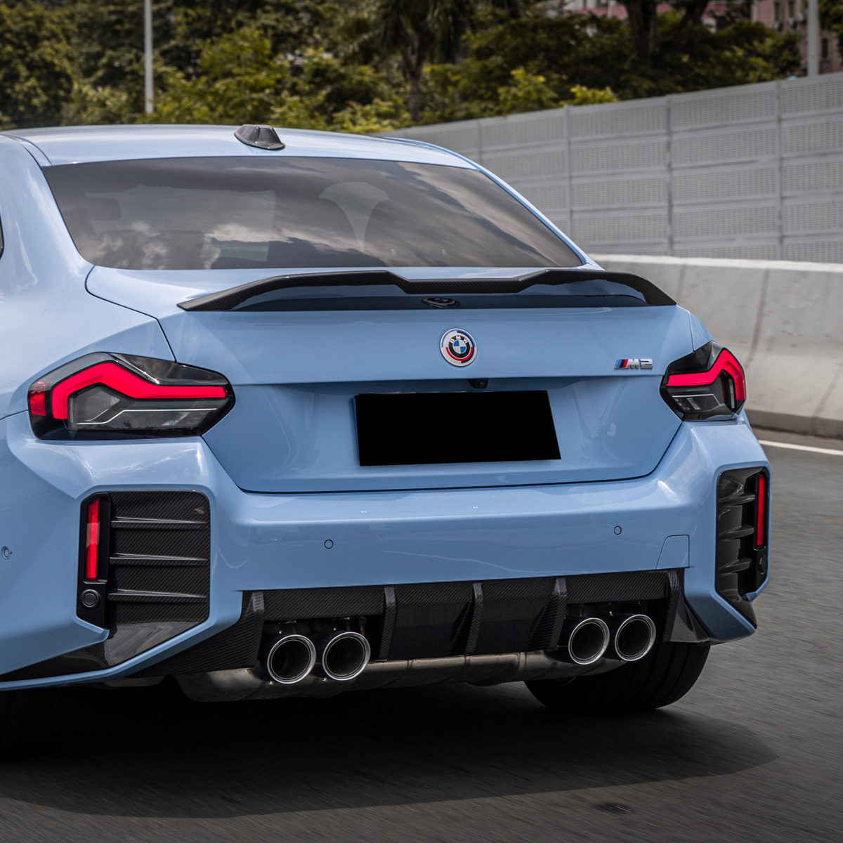 OEM Style Pre Pregged Dry Carbon Fiber Rear Diffuser for BMW M2 G87 2023+ – image 8