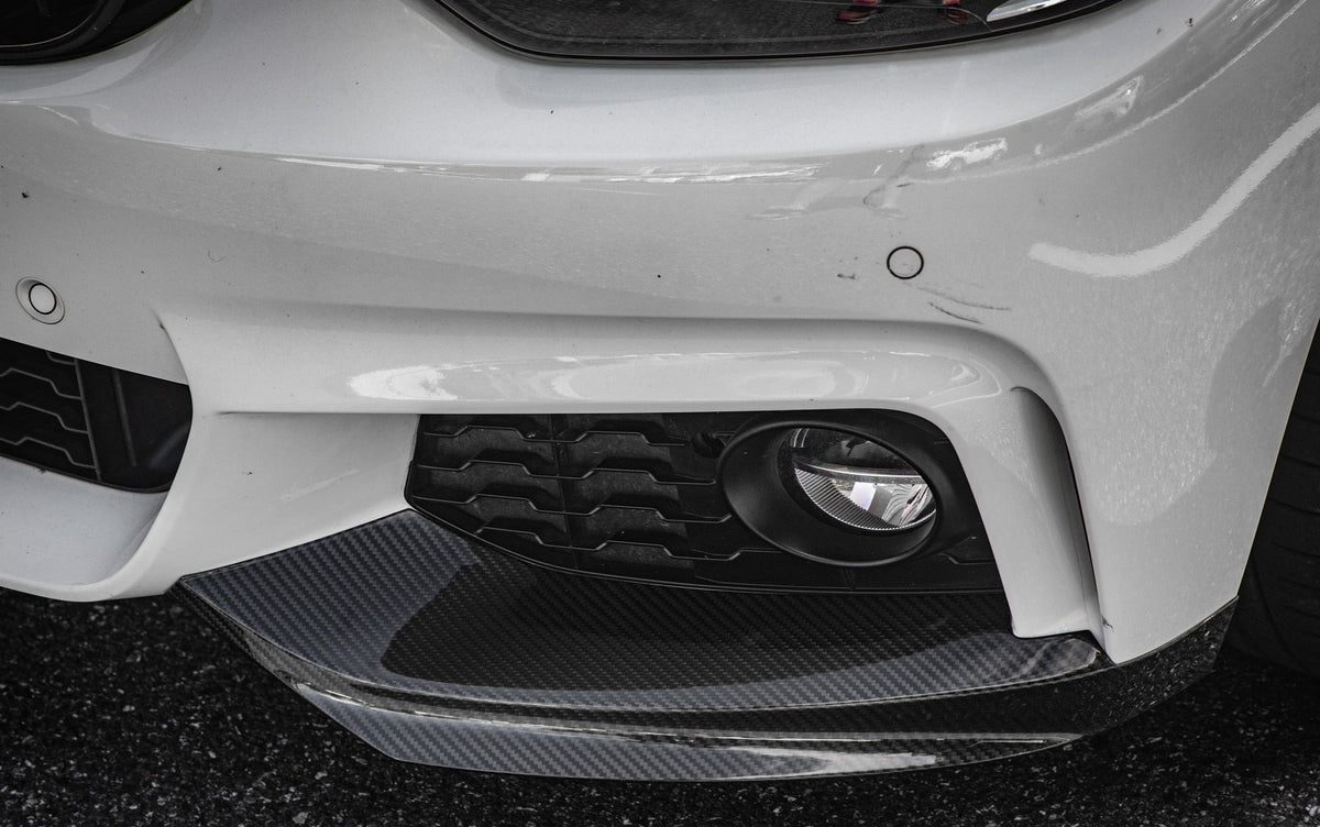 MP Style Pre Pregged Dry Carbon Fiber Front Splitter for BMW 4 Series F32 F33 F36 2013-2020 – image 4
