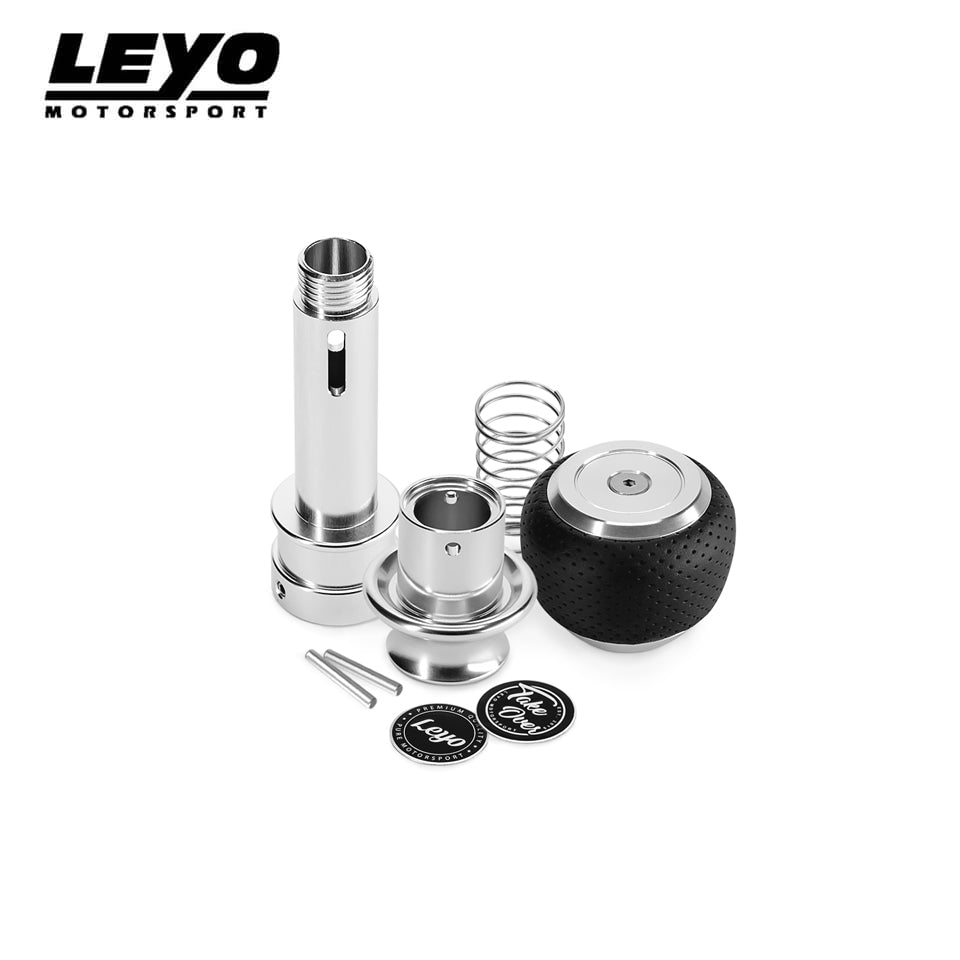 Nappa DSG Shift Knob Silver - Volkswagen Audi Skoda – image 3