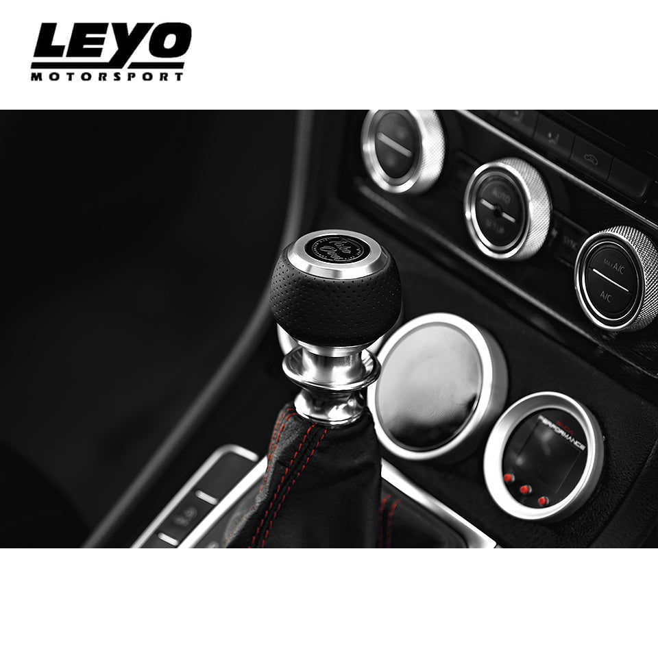 Nappa DSG Shift Knob Silver - Volkswagen Audi Skoda – image 6